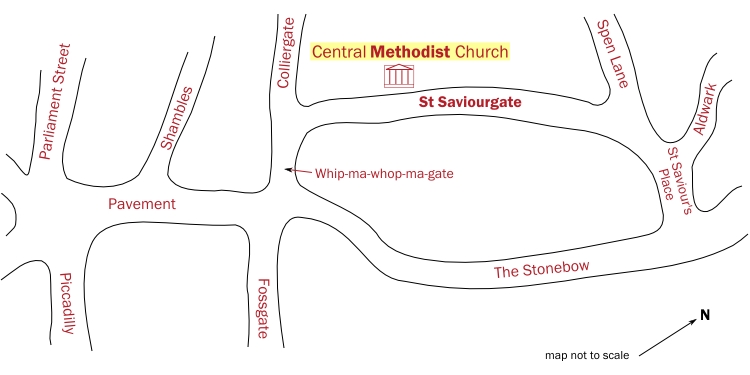 Central Methodist Church map
